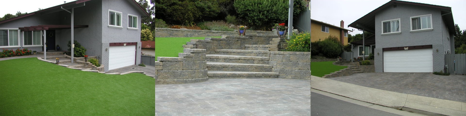 Pavers and Artificial Turf in Santa Cruz, CA